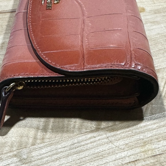 Coach Croc Embossed Ombré long wallet - Picture 2 of 13